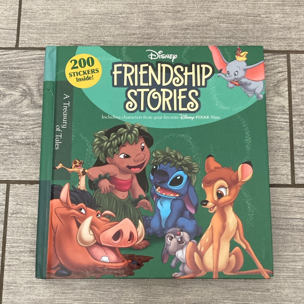 Disney Friendship Stories Book with Stickers
